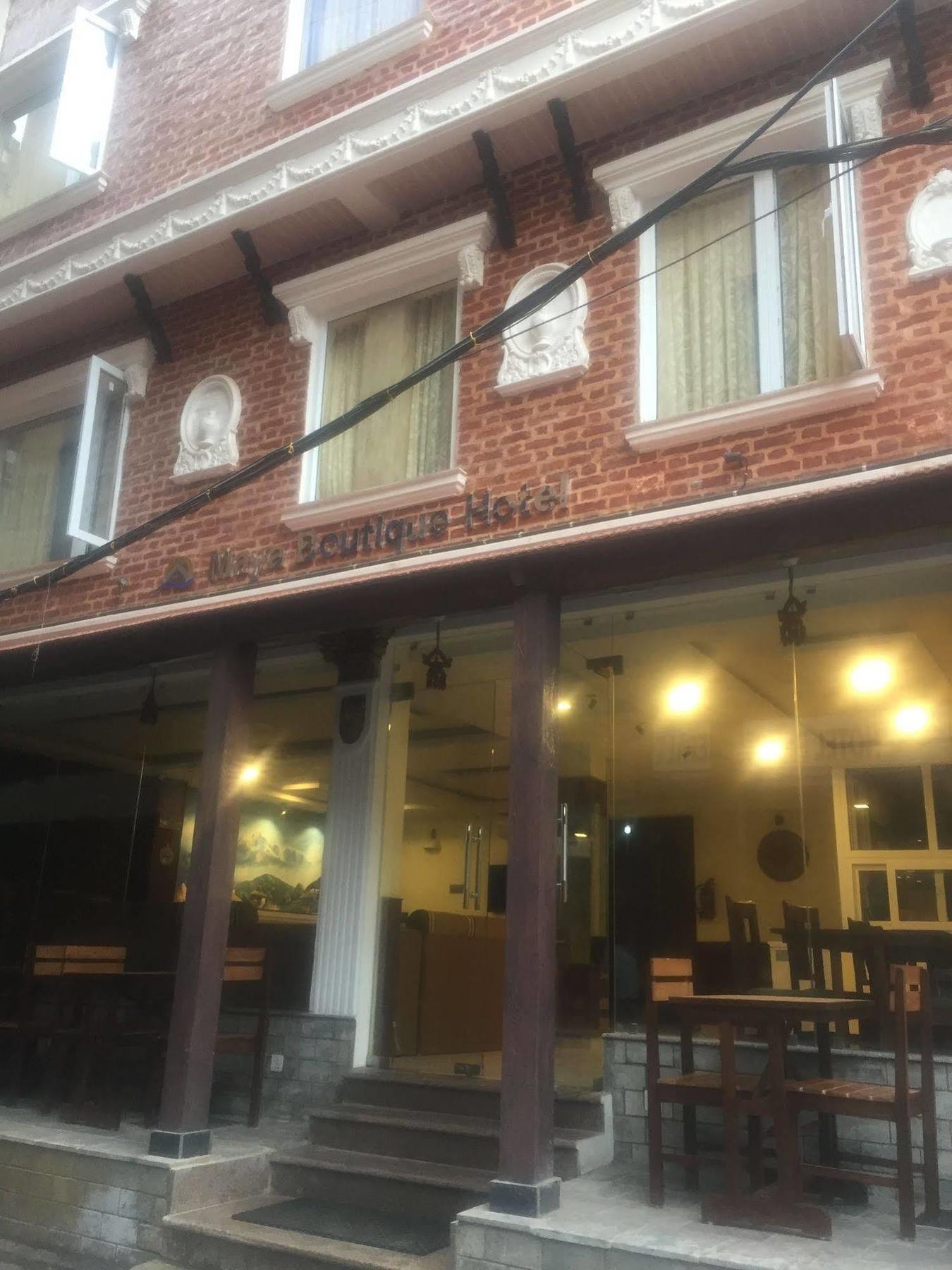 Maya Boutique Hotel كاتماندو المظهر الخارجي الصورة