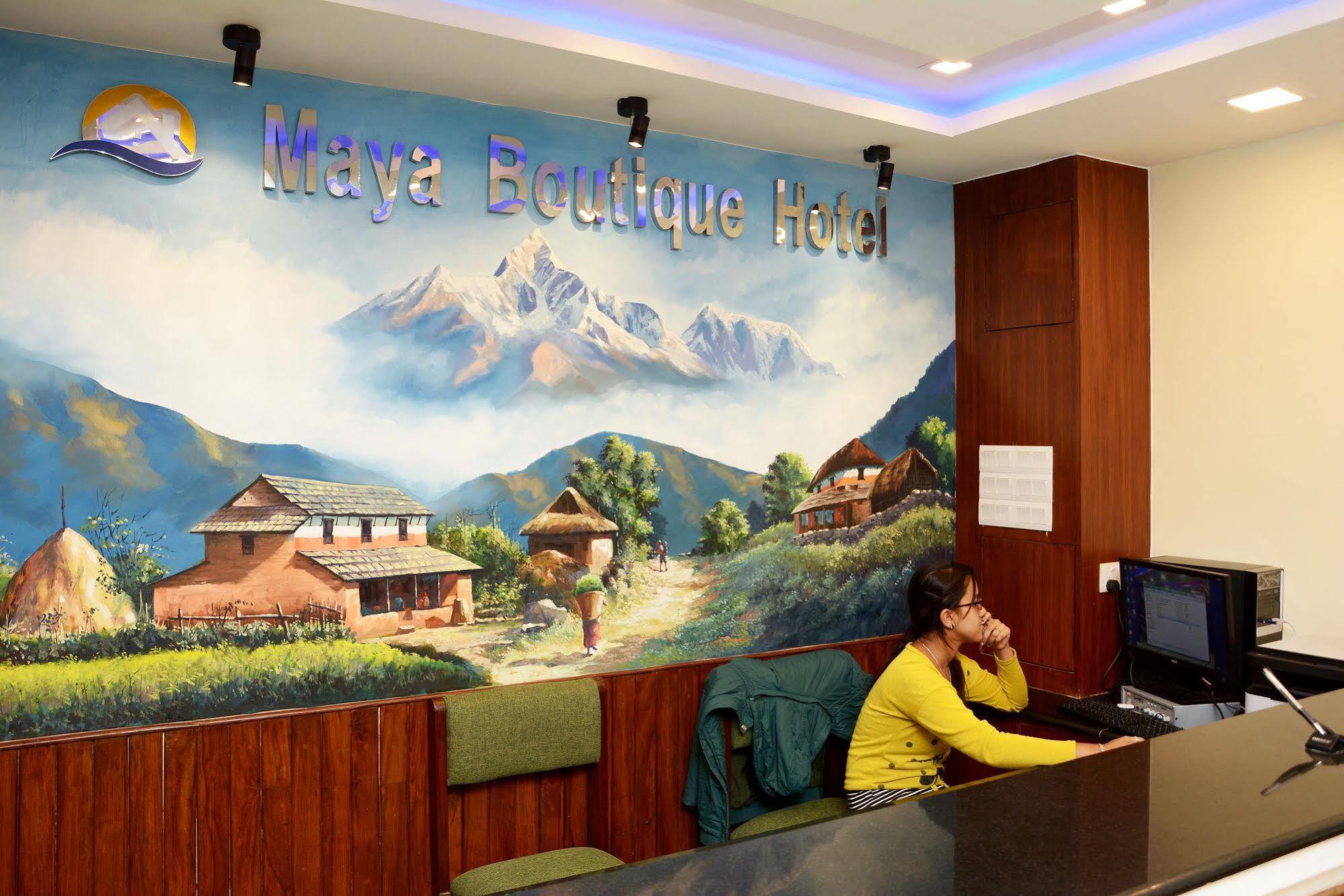 Maya Boutique Hotel كاتماندو المظهر الخارجي الصورة